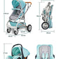 3 in 1 Luxury Baby Stroller Car Seat Carrier