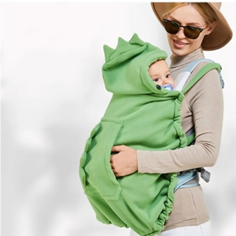 Cartoon Hooded Baby Carrier Cover