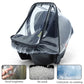 Baby Safety Seat Rain Cover - Clear EVA