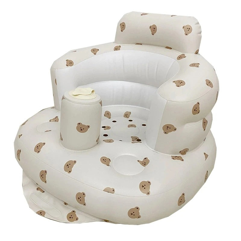 Baby Inflatable Sofa - Portable Bath Time Fun!