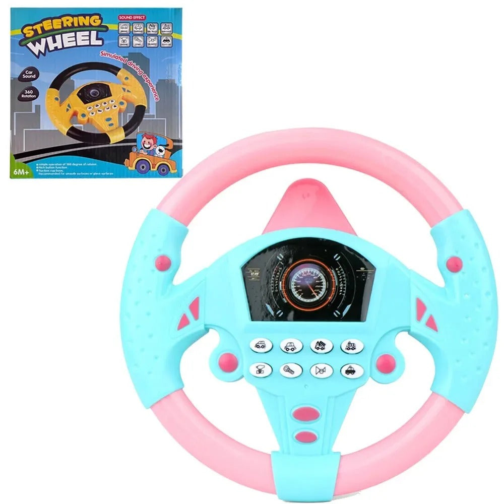 Simulation Steering Wheel Toys Children's Toy Kids